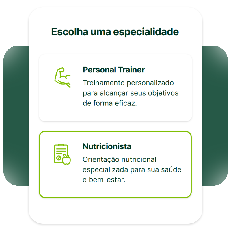 Crie seu perfil profissional